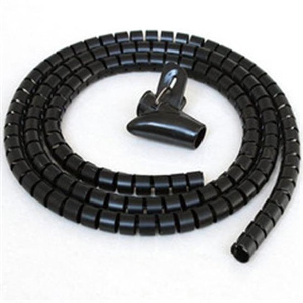 Cable Wholesale Cable Wholesale 30SL-02120 5 ft. 20 mm Split Loom Cable Wrap; Black 30SL-02120